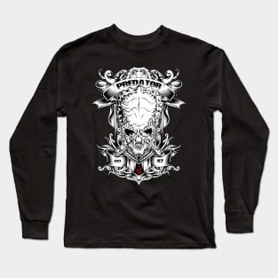 Predator skull Long Sleeve T-Shirt